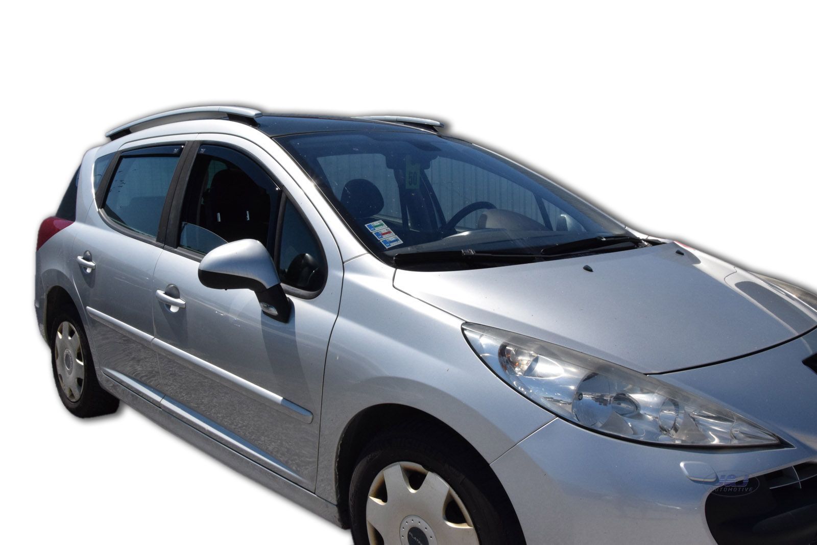 Déflecteurs de vent Peugeot 207 SW 2007-2012 pour rouler vitres ouvertes en voyage