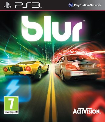 PS3 Spiel BLUR Autorennen ohne Cover (nur Disc und Hülle)