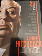 EUC 4 CD-DVDs ALFRED HITCHCOCK A LEGACY OF SUSPENSE, 20 Films