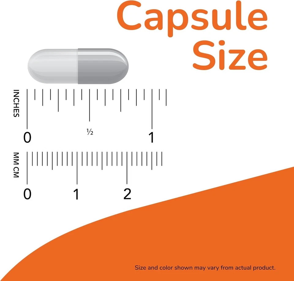 3-Pack Now Foods D-Mannose 500 mg 120 Veg Capsules Urinary Health *EXP 08/2028* - Image 4 of 4