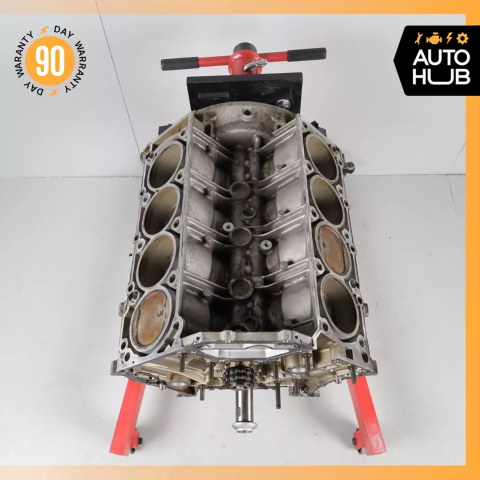 99-06 Mercedes R129 SL500 CLK500 E500 Engine Cylinder Block 1130101605 OEM - Image 2 of 4