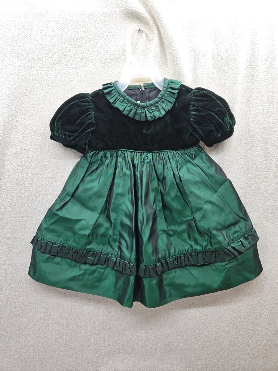 emerald green cocktail dress neiman marcus Primavera Couture 3352 Size 6 Forest Green Cocktail Dress Short sequin backless v neckline main image 1