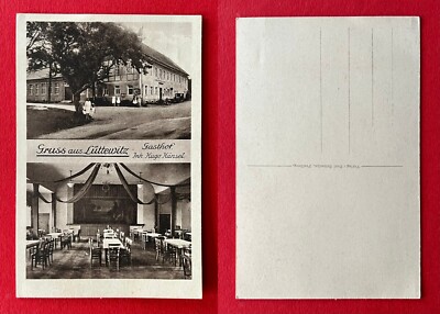 AK LÜTTEWITZ bei Döbeln um 1930 Gasthof Hugo Hänsel   ( 157138