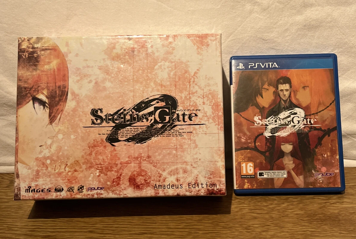 Steins Gate 0 Collector s Edition Amadeus Edition very rare Ps vita Playstation