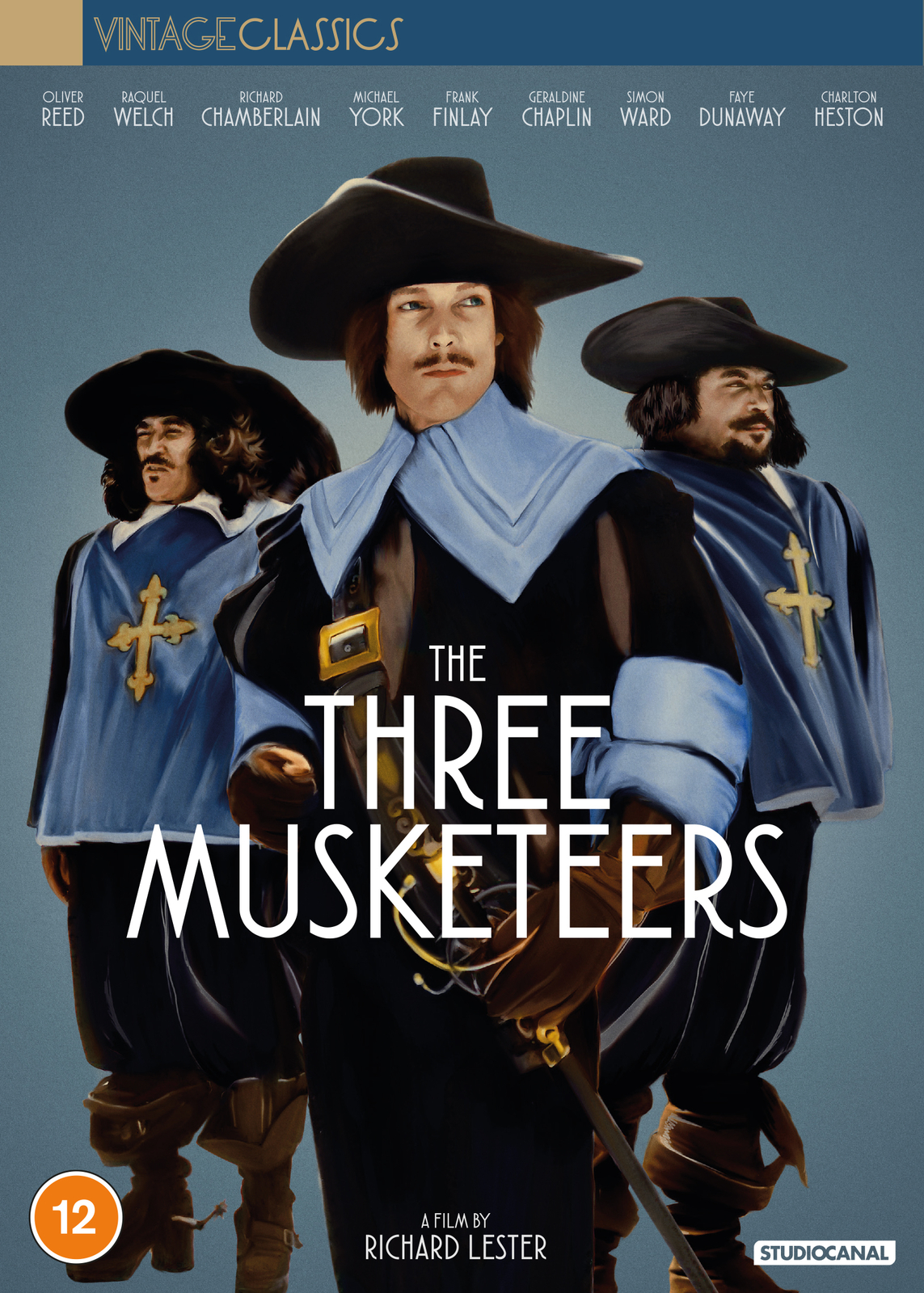 The Three Musketeers (DVD) Christopher Lee Raquel Welch Oliver Reed Simon Ward