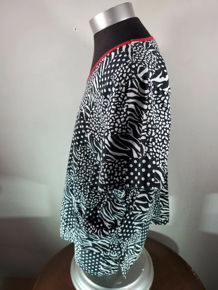 Scrub Star Size Medium MULTICOLOR Patterned Cotton Medical Scrub - Image 2 of 4