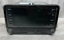 2021 VOLKSWAGEN PASSAT RADIO RECEIVER DISPLAY SCREEN W/o NAVIGATION OEM