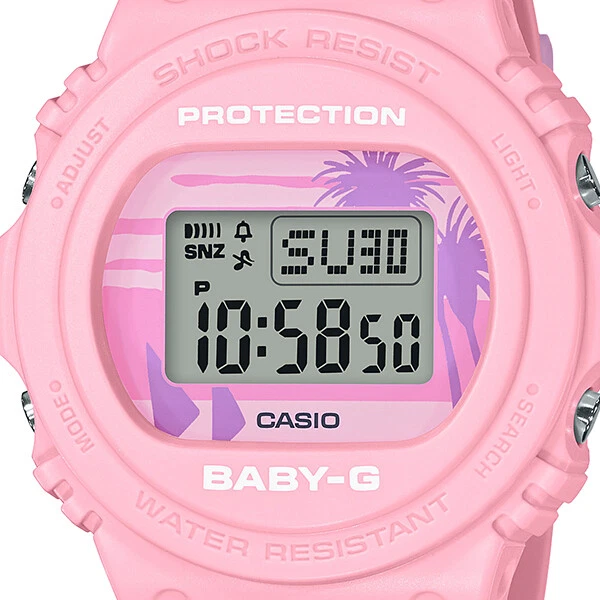 CASIO BABY-G BGD-570BC-4JF Pink 80 Beach Colors Women's Watch New in Box