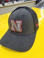 Nebraska Cornhuskers New Era Baseball Cap Mens Gray Red OS Embroidered Logo M/L
