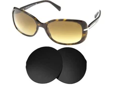 Replacement Lenses for Prada SPR 08O (57mm) Polarized & UV Protection - Seek Opt