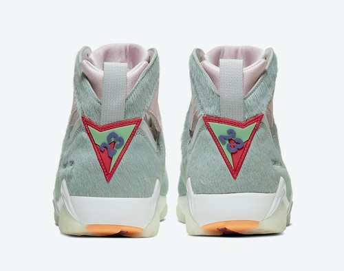 2020 NIKE AIR JORDAN 7 RETRO SE SZ 11 HARE BUGGS BUNNY NEUTRAL GREY CT8528-002 - Picture 6 of 7