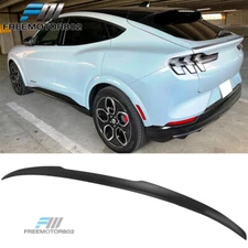 Fits 21-25 Ford Mustang Mach-E Rear Trunk Spoiler Wing Lip IK2 Style ABS