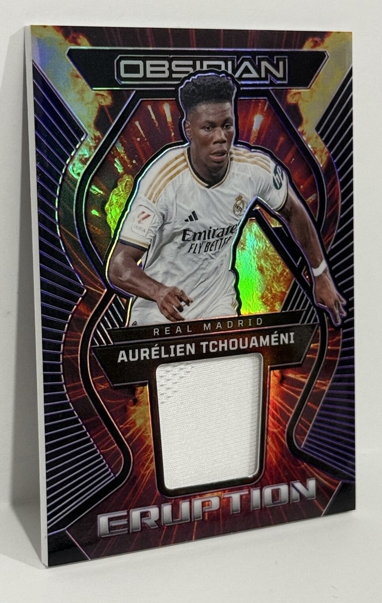 2023-24 Panini Obsidian Real Madrid Aurelien Tchouameni