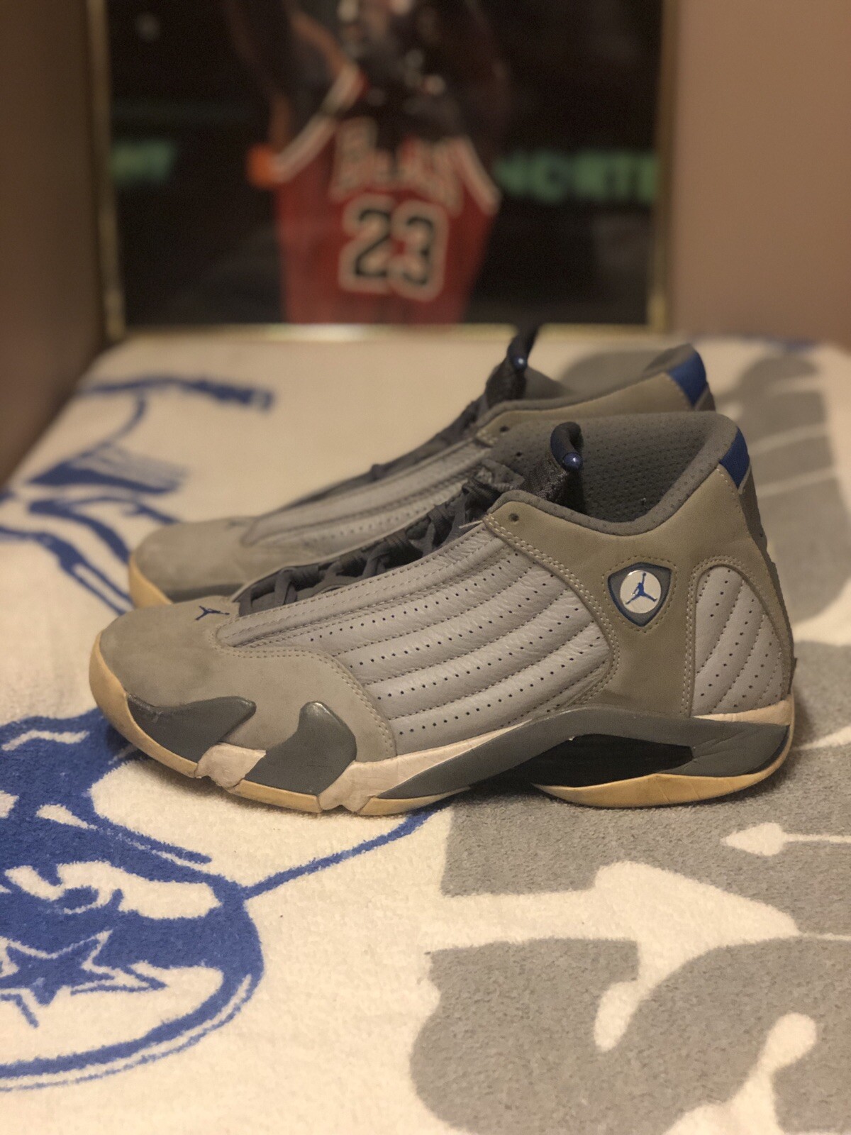 jordan 14 wolf grey