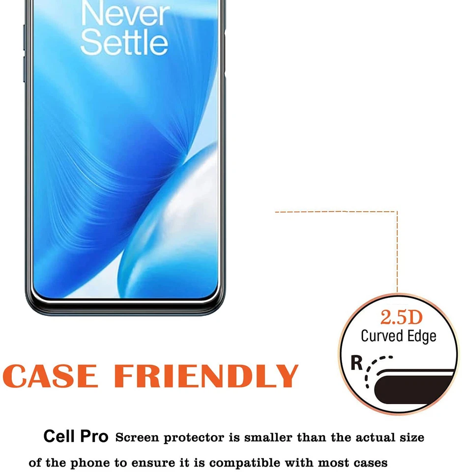 3-Pack Tempered Glass Screen Protector for OnePlus Nord N10 5G / Nord N100 - Image 2 of 4