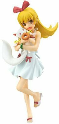 Madogatari Limited Madoka Magica bakemonogatari Shinobu Oshino&Kyubey Figure NEW