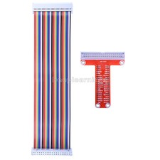 T-Shaped Breakout Expansion Board  40Pin GPIO Cable for Raspberry Pi B Pi 2