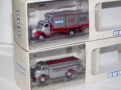 LOT of 2 BUB TRACKS SPIELWARENMESSE / TOY FAIR 2007 & 2008 EDITION LIM. BUB 1/87