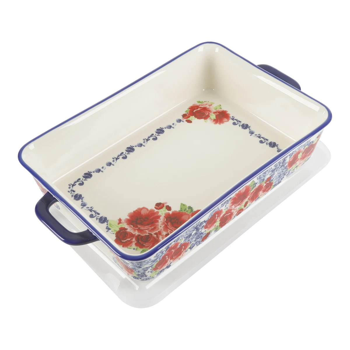 Ceramic baker top with lid