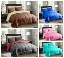 New 3 Pcs Embossed Comforter Bed Sheet Skirt Set With Sham Pillow Cases All Size