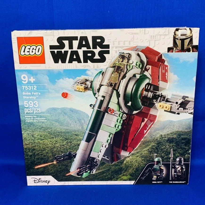 LEGO Star Wars Boba Fett's Starship 75312 673419340601|