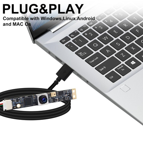 Module de caméra USB 16 MP autofocus avec microphone objectif grand angle ave... - Photo 5/9