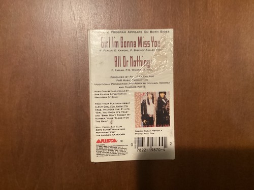 Milli Vanilli Girl I'm Gonna Miss YouCassette Single TESTED - Picture 2 of 4
