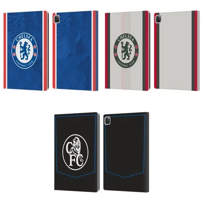 OFFICIAL CHELSEA FOOTBALL CLUB 2025/26 KIT LEATHER BOOK FLIP CASE FOR APPLE iPAD