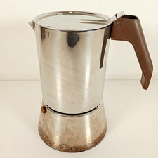 Alessi Richard Sapper ARS09 Stainless Steel Coffee Pot Moka Pot