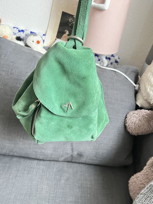 Manu Atelier Fernweh Veloursleder Taschen 2 Way