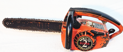 #ad Homelite Super 2 Automatic Chainsaw Runs Great 14quot; See video LOW PRICE $75.00