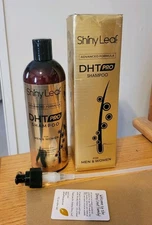 DHT Pro Shampoo with Procapil and Capixyl for Anti-Hair Loss 16 oz Shiny Leaf