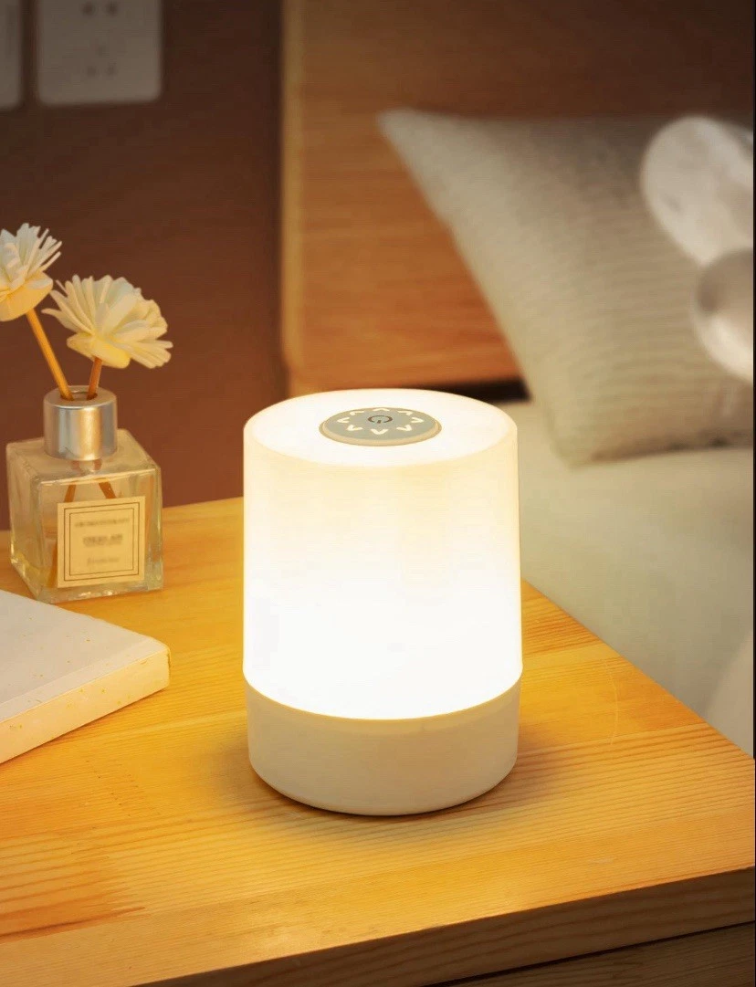 1 Lampara Tactcil Recarcable Led,lampara De Noche,para Amamantar Por La Noche