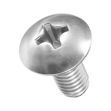 Machine Screws Phillips Head(3/8"-16x3/4") 25Pcs, Silver