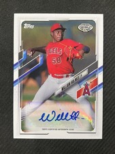 2021 Topps Pro Debut #PD-6 William Holmes Autograph AZL Angels