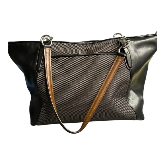 Cartera de hombro COACH Legacy Jacquard Ava F57246 de cuero/lona Foto 3 de 4