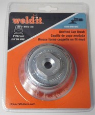 Hobart 3" Knotted Cup Brush M10 x 1.50 .014 Dia Wire 770382