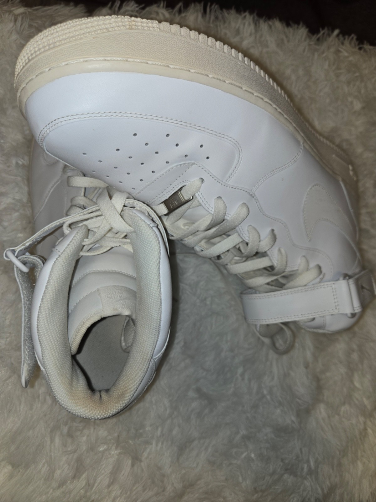 Men white tennis shoes Nike size 17 thumbnail 14