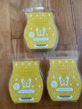 Scentsy wax bars Coconut Lemongrass Lot 3.