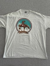 Camiseta De Colección Screen Stars End Of The Trail Gráfica Nativa Americana Para Hombre’s 3XL