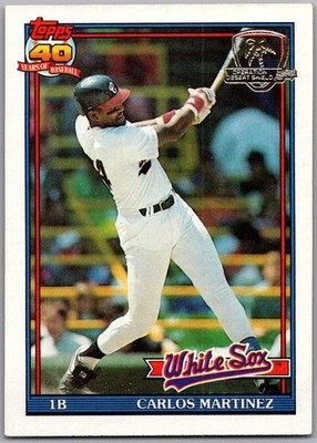 1991 Topps Operation Dessert Shield #156 Carlos Martinez