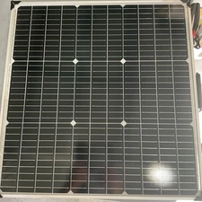 100-Watt Portable Folding Solar Panel. 12 volt output 4Patriots