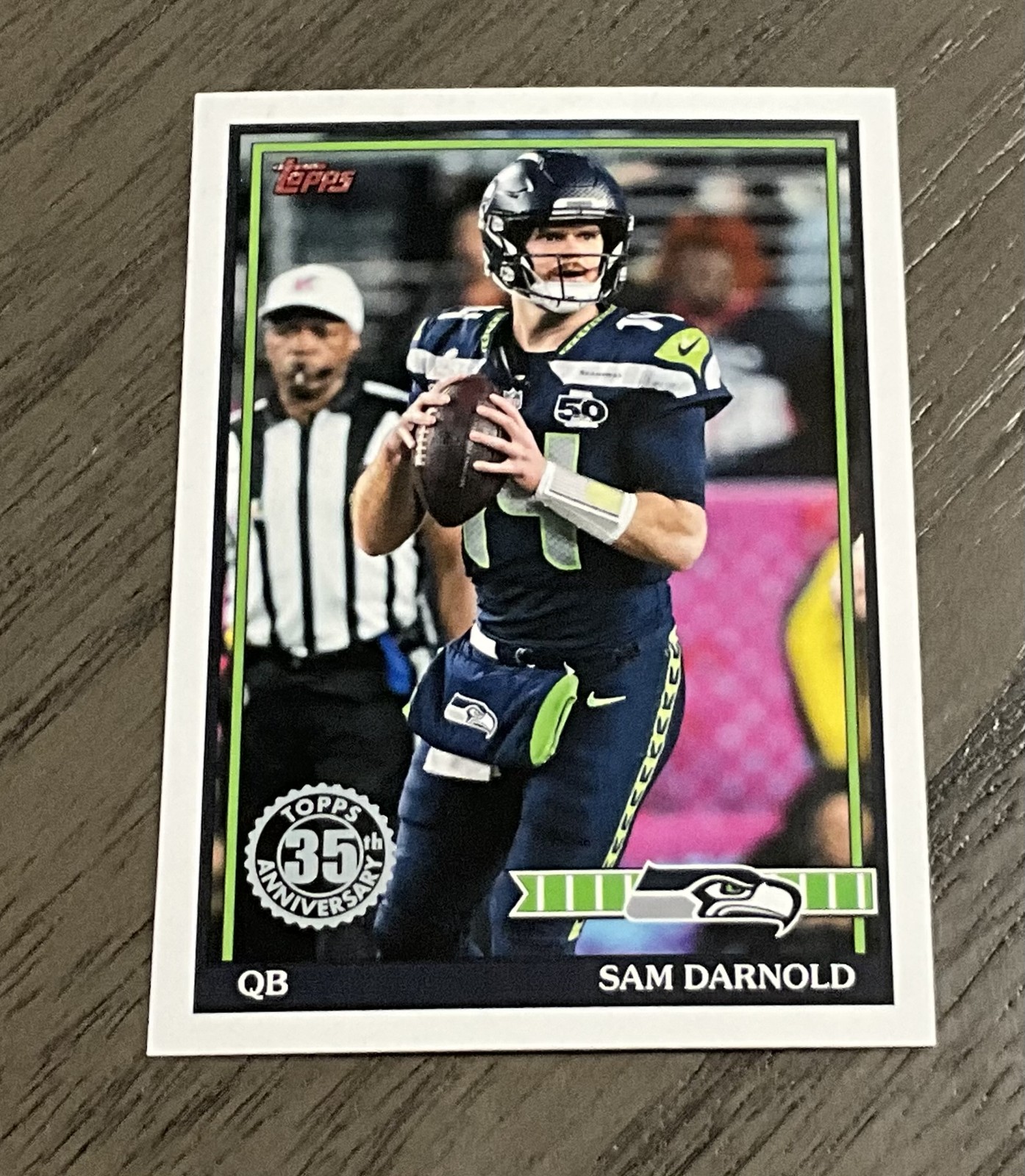 2026 Topps Flagship #91TF-50 Sam Darnold Seattle Seahawks
