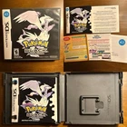 Pokemon Black Version Nintendo DS Authentic Case, Manual, All Inserts  NO GAME