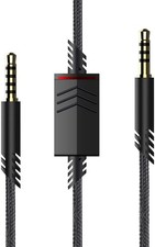 Astro A10 A40 Replacement Cable Inline Mute Cord Gaming Headsets Xbox Ps4 6.5 Ft