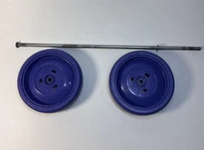 Dyson DC07 Set of Wheels & Rod Vacuum Cleaner Replacement Spare Parts Used