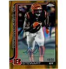 2025 Topps Chrome Shemar Stewart Base (RAW)