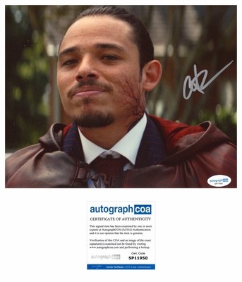 Anthony Ramos  Ironheart  Autogramm  Hood  signed 10x8 Foto ACOA