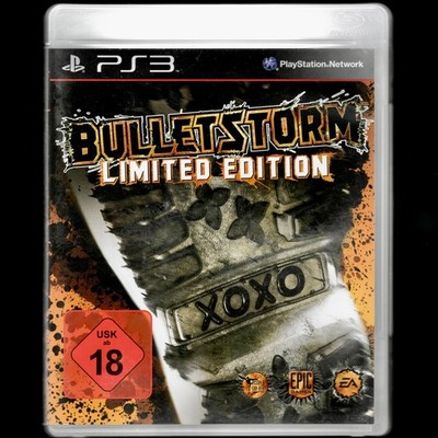 Bulletstorm Limited Edition PS3 Spiel FPShooter Ego PlayStation3 Game CIB PAL