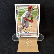 2021 Bowman - Alec Bohm #2 Rookie Philadelphia Phillies